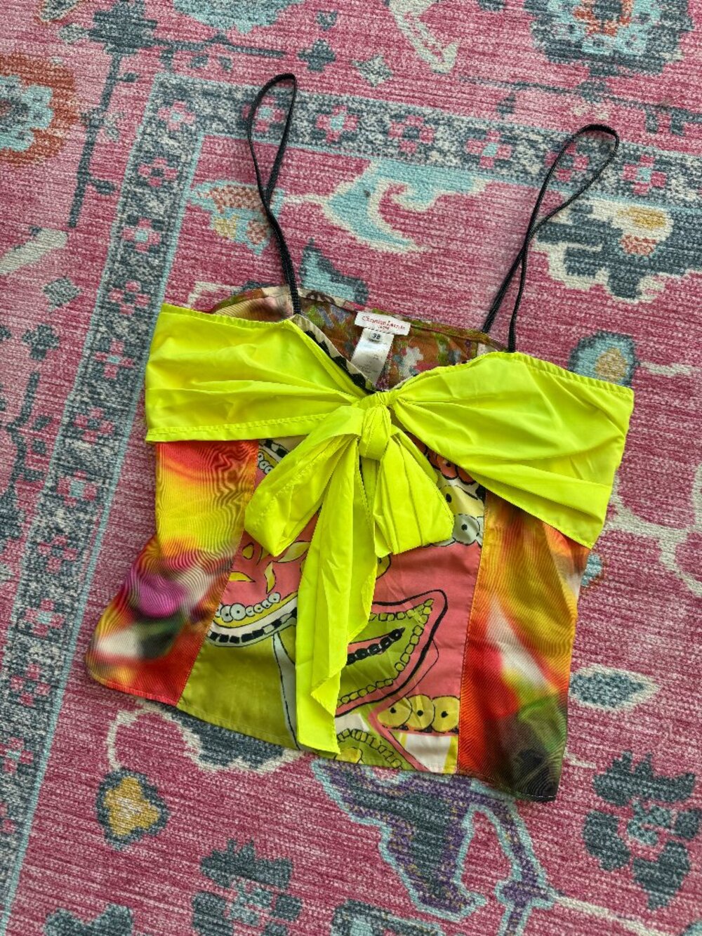 2004 CHRISTIAN LACROIX JEANS TOP
